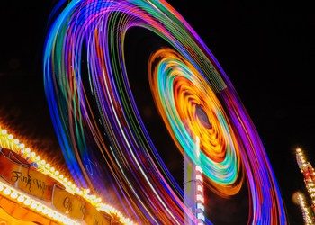 roller coaster at night - new digital transformation