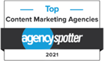 Agencyspotter 2021 Top Content Marketing Agency
